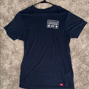 Navy Blue Dallas Graphic Men's T-Shirt